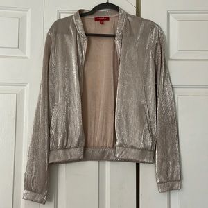 GUESS metallic jacket with pockets